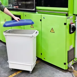 Durable Papierkorb 60 l Blau
