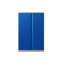 Phoenix Stahlschrank SCL1491GBK grau, blau 91,5 x 37,0 x 140,0 cm, zerlegt