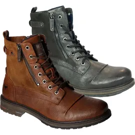 Mustang Schnürstiefel Herren Grau 41
