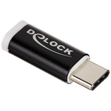 DeLOCK Adapter USB-C 2.0 [Stecker]/USB-A 2.0 [Buchse], schwarz (65678)