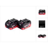 Metabo Akku Basis Set 18 V 2 Stück 8,0 Ah