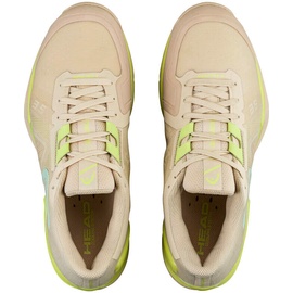 Head Sprint Pro 3.5 Hartplatzschuhe - Macadamia / Lime - EU 42