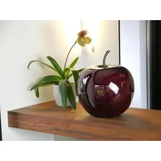 Deko-Artikel Apfel �25 x H29cm aus Fiberglas in Hochglanz rot