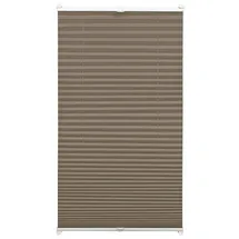 GARDINIA Plissee »EASYFIX«, taupe, 1 Stück - grau