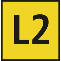 HellermannTyton 592-11101 CWMS-L2-260-YE-260-YE Kabel-Etikett