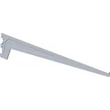 Element System Regalträger 1-reihig, 2 Stück, 3 Farben, Länge 60 cm für Regalsystem, Wandschiene, weiß, 18133-00021