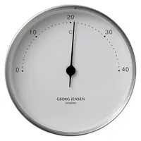 Georg Jensen Koppel Thermometer 10cm stahl-weiß