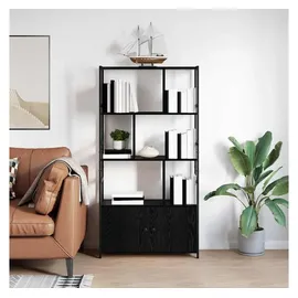 vidaXL Bücherregal 80 x 30 x 155,5 cm Schwarz
