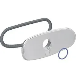 Geberit Blende 250095211 mit Dichtungssatz glanz-verchromt, zu AquaClean 8000