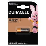 Duracell MN27, LR27 A Alkaline Batterie, 12 Volt, Abmessungen 28,8 x 8 mm