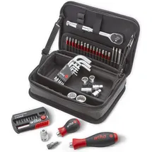 Wiha Werkzeug Set mechanisches 55-tlg. Mehrfarbig