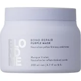 Schwarzkopf Blondme Bond Repair Purple Mask 200 ml