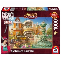 Schmidt Spiele Puzzle Junes Journey Orchideenanwesen, 1000 Puzzleteile bunt