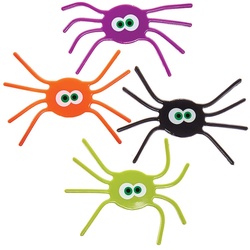 Spinne Biegefiguren (pro Set 4) Halloween Mitgebsel