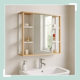 Relaxdays 48,5 cm weiß