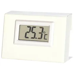 Raumthermometer JUSTUS "ZUB Ofen Ferntemperaturanzeige", weiß, Temperaturmessgeräte, für Energiespeicher digital zum Messen