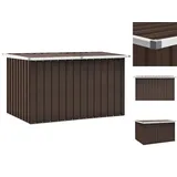 vidaXL Gartenbox Braun 149x99x93 cm