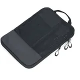 Troika Kompressionstaschen Set BLACK PACKING CUBES