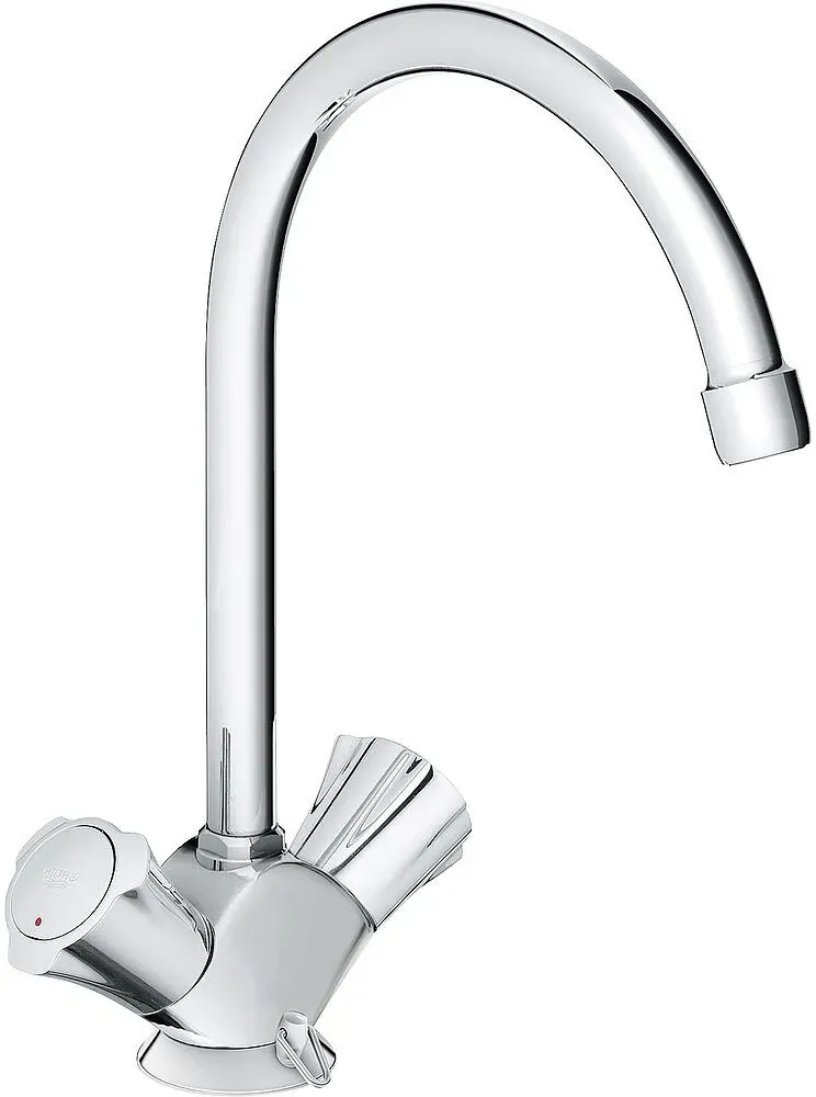 2-Griff Spültischmischer Grohe Costa (Ausführung: Spültischmischer Grohe Costa ND Ausladung 182mm chrom)