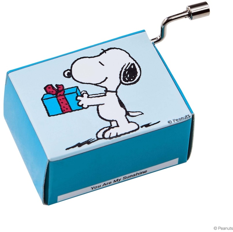 BUTLERS SING A SONG Spieluhr Snoopy mit Geschenk Damenuhren