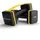 Sportstech Dumbbell AH100 Schwarz