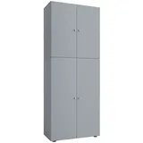 VCM Aktenschrank Lona grau