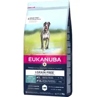 Eukanuba Grain Free Adult große Rassen Seefisch 3 kg