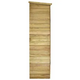 vidaXL Geräteschuppen 1,23 x 0,5 x 1,71 m imprägniert