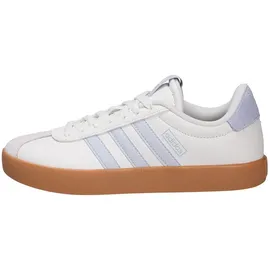 adidas VL Court 3.0 Damen Weite E core White/Halo Blue/Gum 3 43 1/3