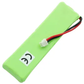 AccuCell Akku passend für Philips Monolith M9951B/01 2,4 Volt Akkupack für Monolith M9951B/01, fertiger Akkupack mit Kabel und Stecker