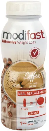Modifast Intensive Weight Loss Drink Kaffeegeschmack Trinkflasche 236ml