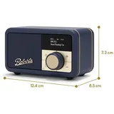 Roberts Revival Petite 2 midnight blue DAB+ Radio
