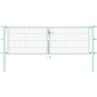 GAH Alberts Alberts Flexo 250 cm Breite in versch. Höhen silberfarben