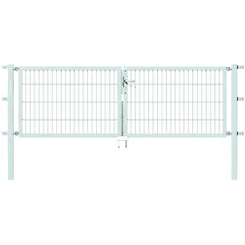 GAH Alberts Alberts Flexo 250 cm Breite in versch. Höhen silberfarben