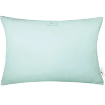 Tom Tailor Dekokissen TOM TAILOR HOME "Dove Signature" Gr. 1, grün (hellgrün, jade, unifarben), B:60cm H:0,5cm L:40cm, Baumwolle, Polyester, Dekokissen_Sitzkissen_Kissenhüllen, mit Paspel, Kissenhülle ohne Füllung, 1 Stück