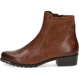 CAPRICE cognac Nappa für Damen, braun, Gr. 40 1⁄2 EU / 7 UK