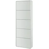 [en.casa] Aure 180 x 63 x 20 cm weiß / weiß