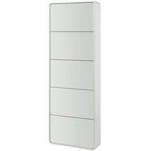 [en.casa] Aure 180 x 63 x 20 cm weiß / weiß