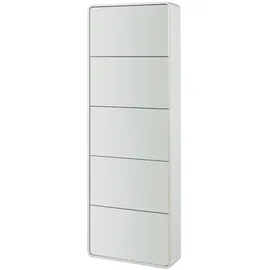 [en.casa] Aure 180 x 63 x 20 cm weiß / weiß