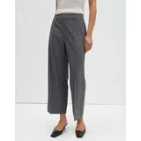 Someday Charlie Cropped Wide Leg Hosen Grau 40