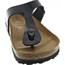 Birkenstock Gizeh Birko-Flor Lack schwarz lack 38