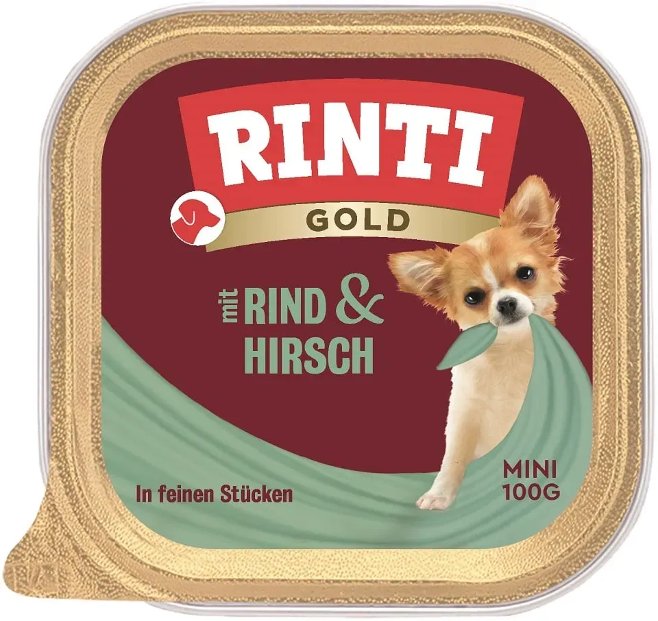 RINTI Gold Mini Mix Geschmacks kleine Rasse 18x100 g