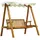 Outsunny Hollywoodschaukel Beige 2-Sitzer
