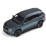 Skoda 565099300F7Y Modellauto Kodiaq Miniatur, Maßstab 1:43, grau