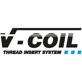 VÖLKEL Threading Solutions V-COIL Gewindeeinsatz Standard 1xD M2,5x0,45