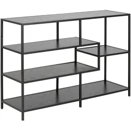 Roller Mid.you Regal, Schwarz, Holzwerkstoff, 114.0x78.0x35.0 cm, Wohnzimmer, Regale, Bücherregale