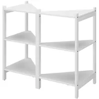 Vicco Waschbeckenunterschrank Zeno Weiß 68 x 61 cm 2er