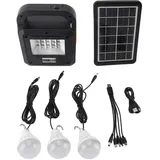 Toivize 9000mah Tragbare Powerstation Mit Integriertem Solarpanel, Bluetooth Und Led-beleuchtung