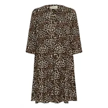 Cream Blusenkleid Leopard Mix bunt 40