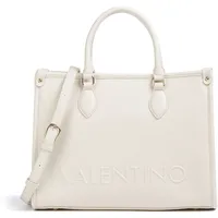 Valentino Rised Re Handtasche Kunstleder White